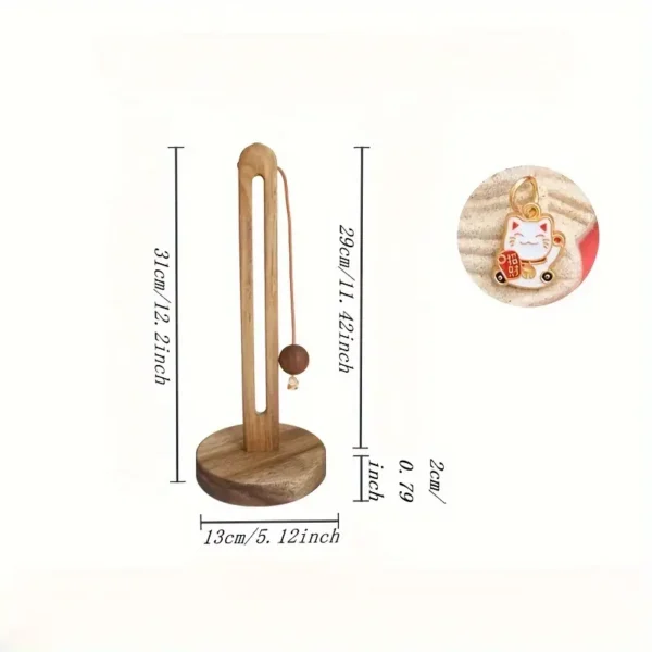 Solid Wood Kitchen Tissue Holder